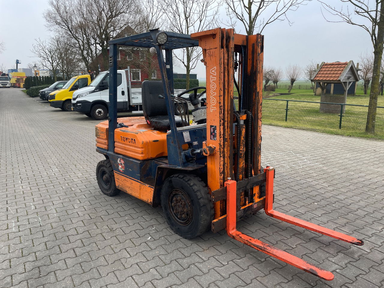 Toyota 2.5ton diesel triplo heftruck forklift - Autokrāvējs: foto 4 Toyota 2.5ton diesel triplo heftruck forklift - Autokrāvējs: foto 4
