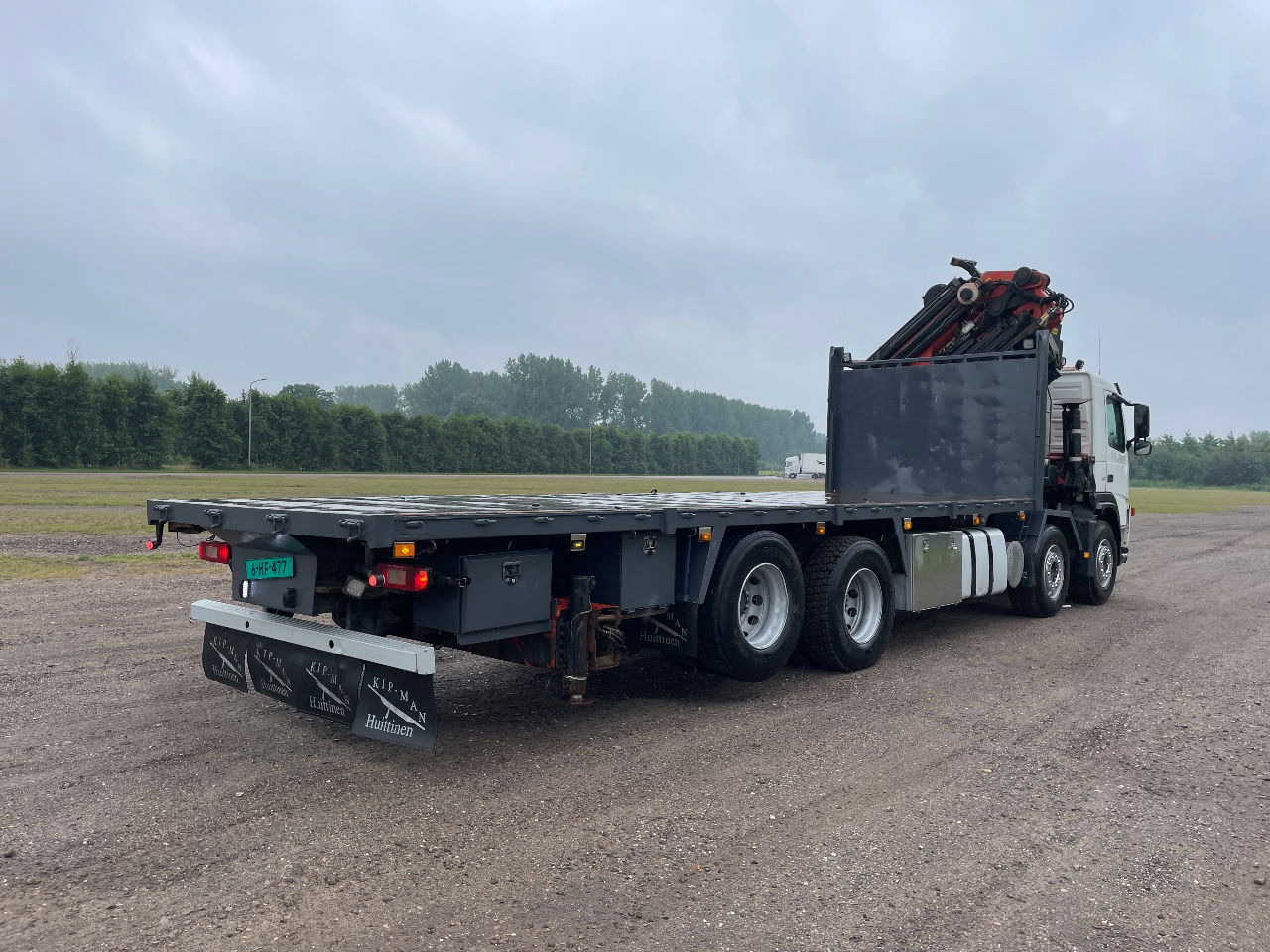 Kravas auto ar manipulatoru Volvo FM 12.420 with palfinger PK56002 with jib and winch, excellent condition: foto 6