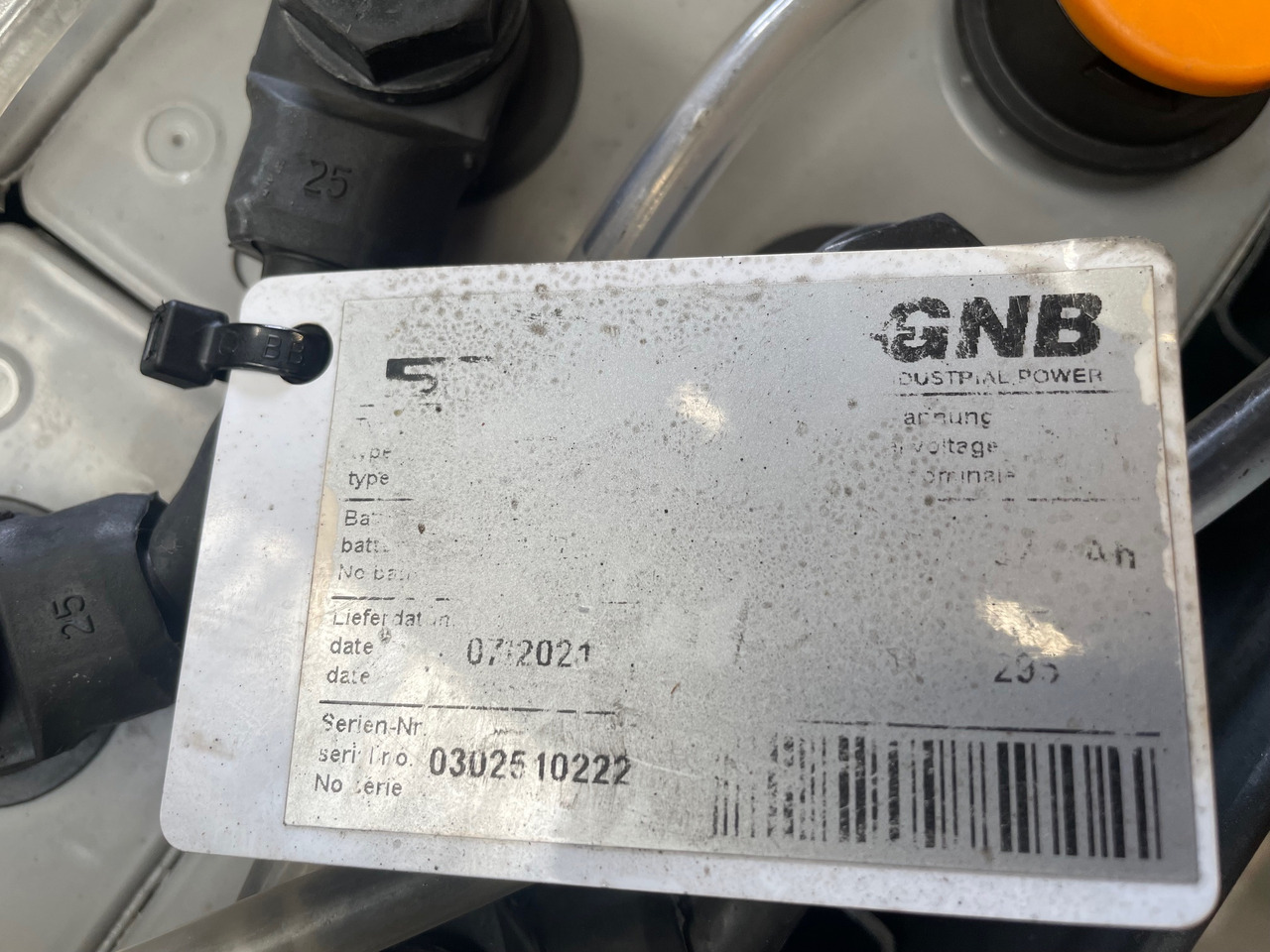 24 Volt I 3 PZS 375 - Akumulators - Iekraušanas tehnika: foto 2 24 Volt I 3 PZS 375 - Akumulators - Iekraušanas tehnika: foto 2