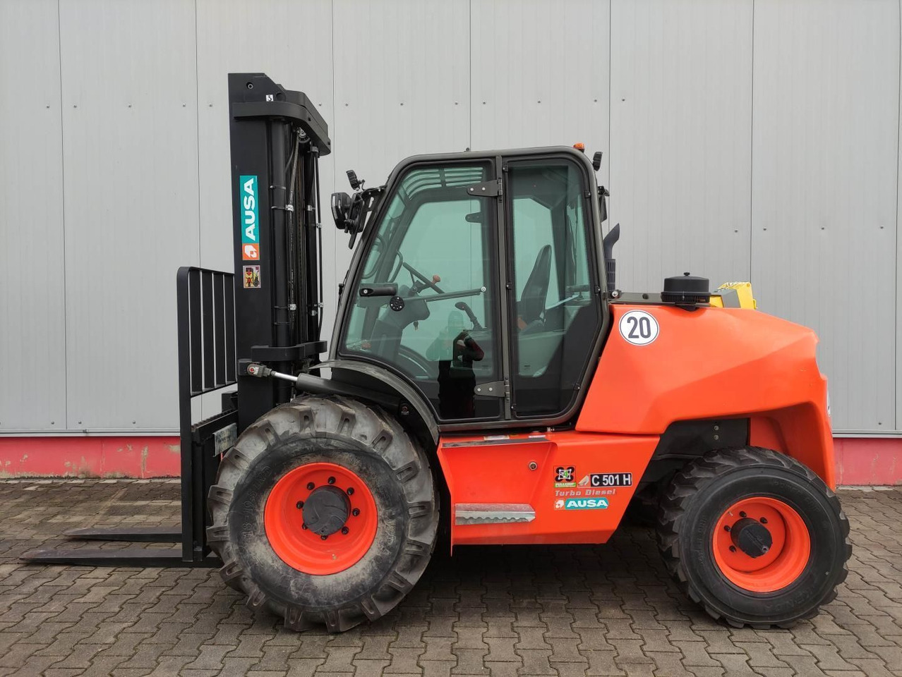 Ausa C 501 HX 4 - Bezceļu autokrāvējs: foto 1 Ausa C 501 HX 4 - Bezceļu autokrāvējs: foto 1