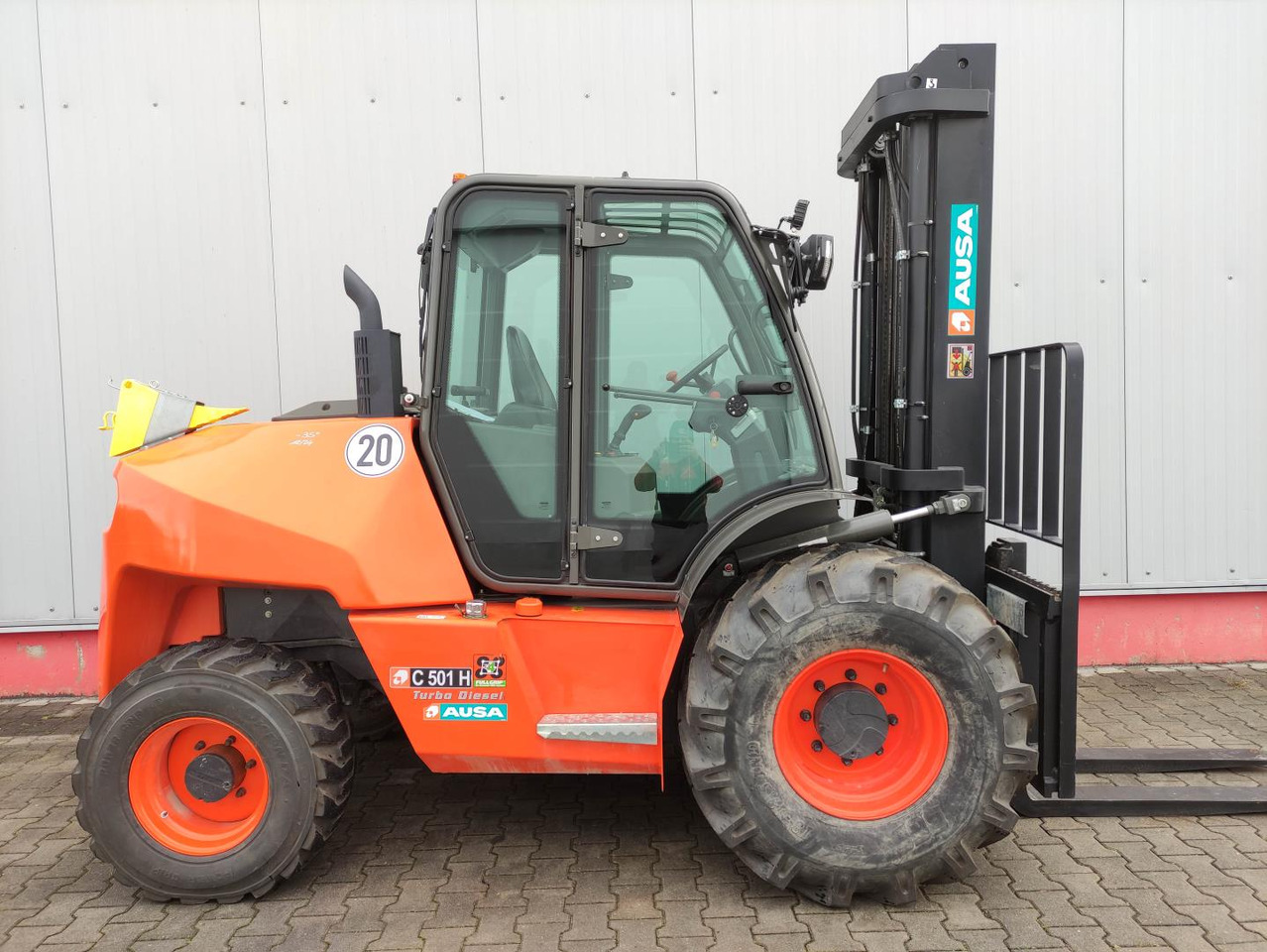 Ausa C 501 HX 4 - Bezceļu autokrāvējs: foto 3 Ausa C 501 HX 4 - Bezceļu autokrāvējs: foto 3