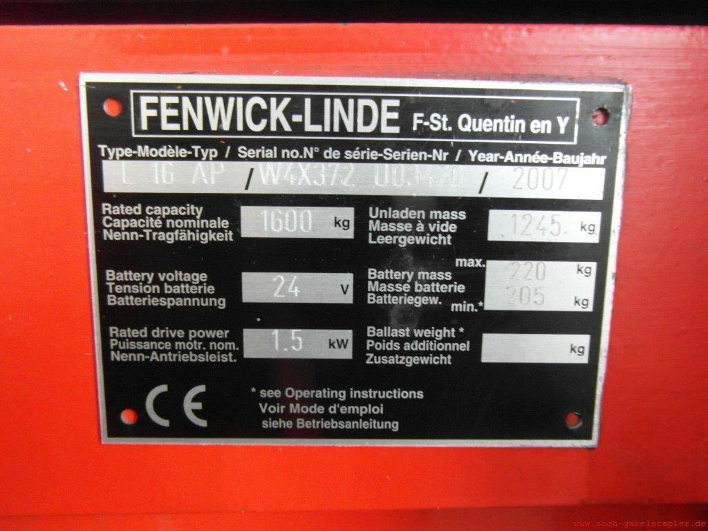 Krautņotājs Linde L16APi-372: foto 7