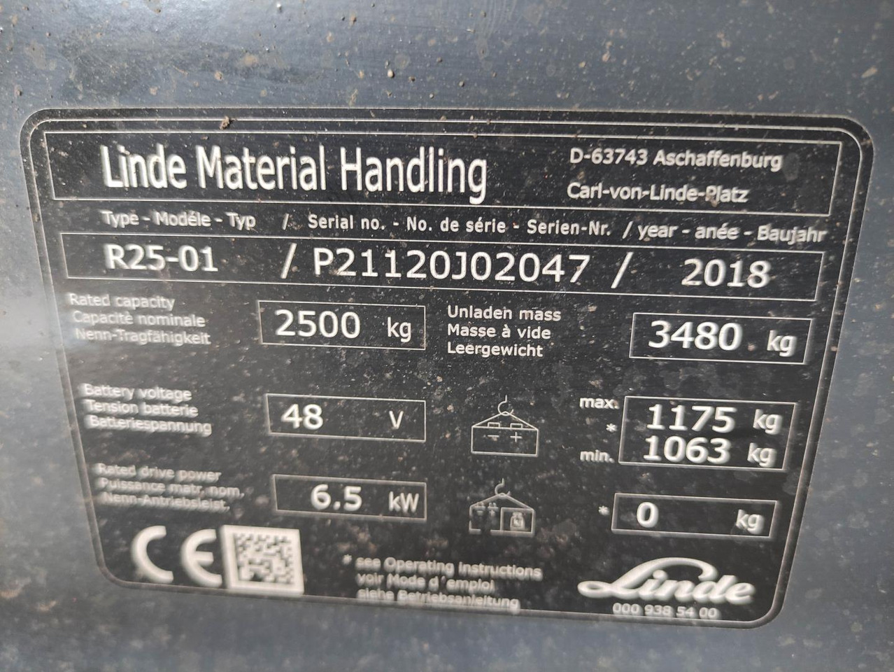 Bīdmasta krautņotājs Linde R25-01-112: foto 8
