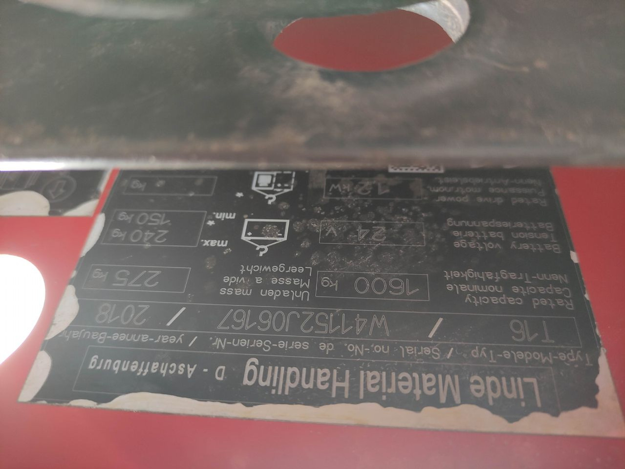 Linde T16-1152 - Rokas palešu ratiņi: foto 5 Linde T16-1152 - Rokas palešu ratiņi: foto 5