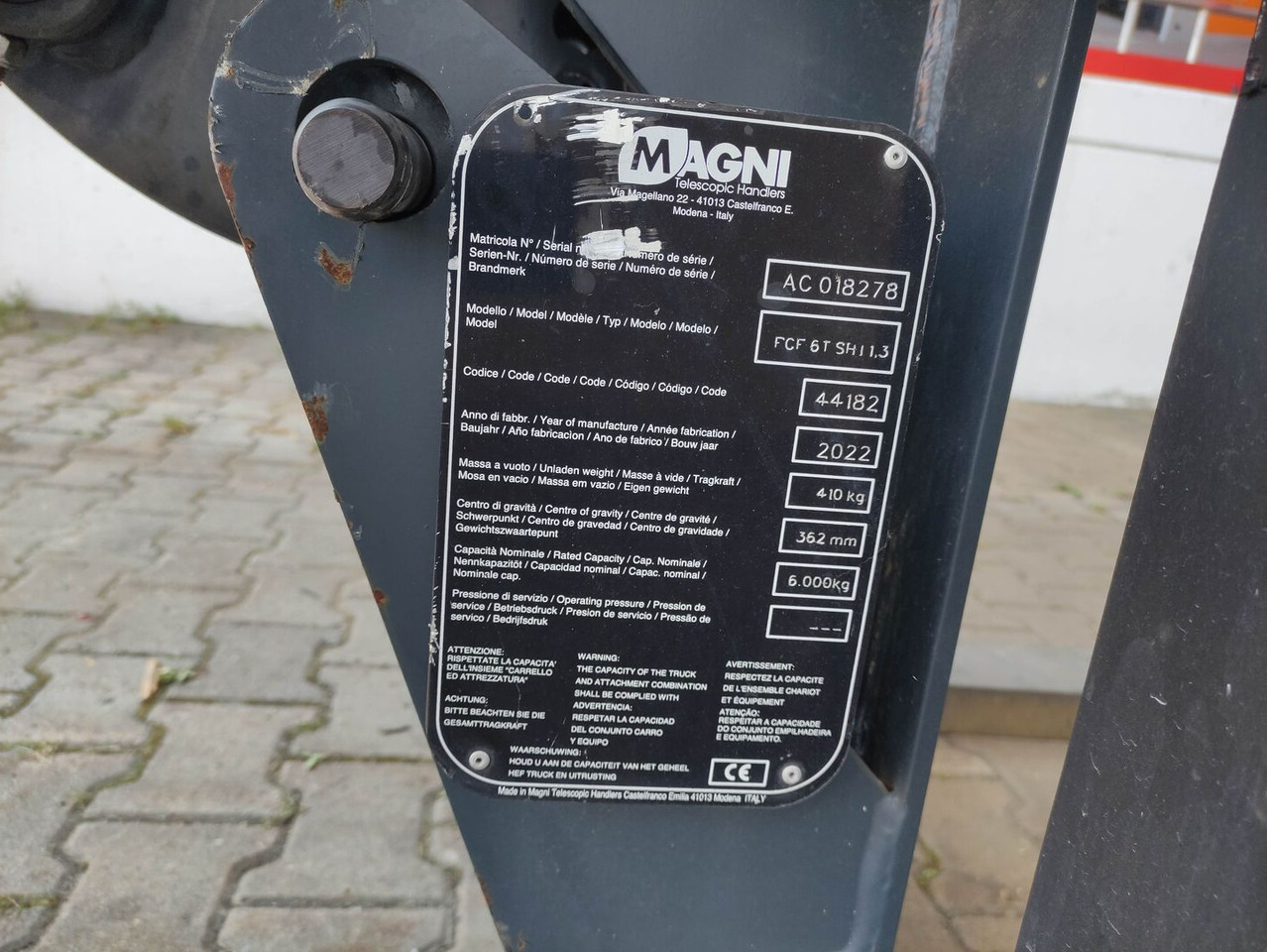 Magni FCF6TSHI 1.3 - Dakšas: foto 5 Magni FCF6TSHI 1.3 - Dakšas: foto 5