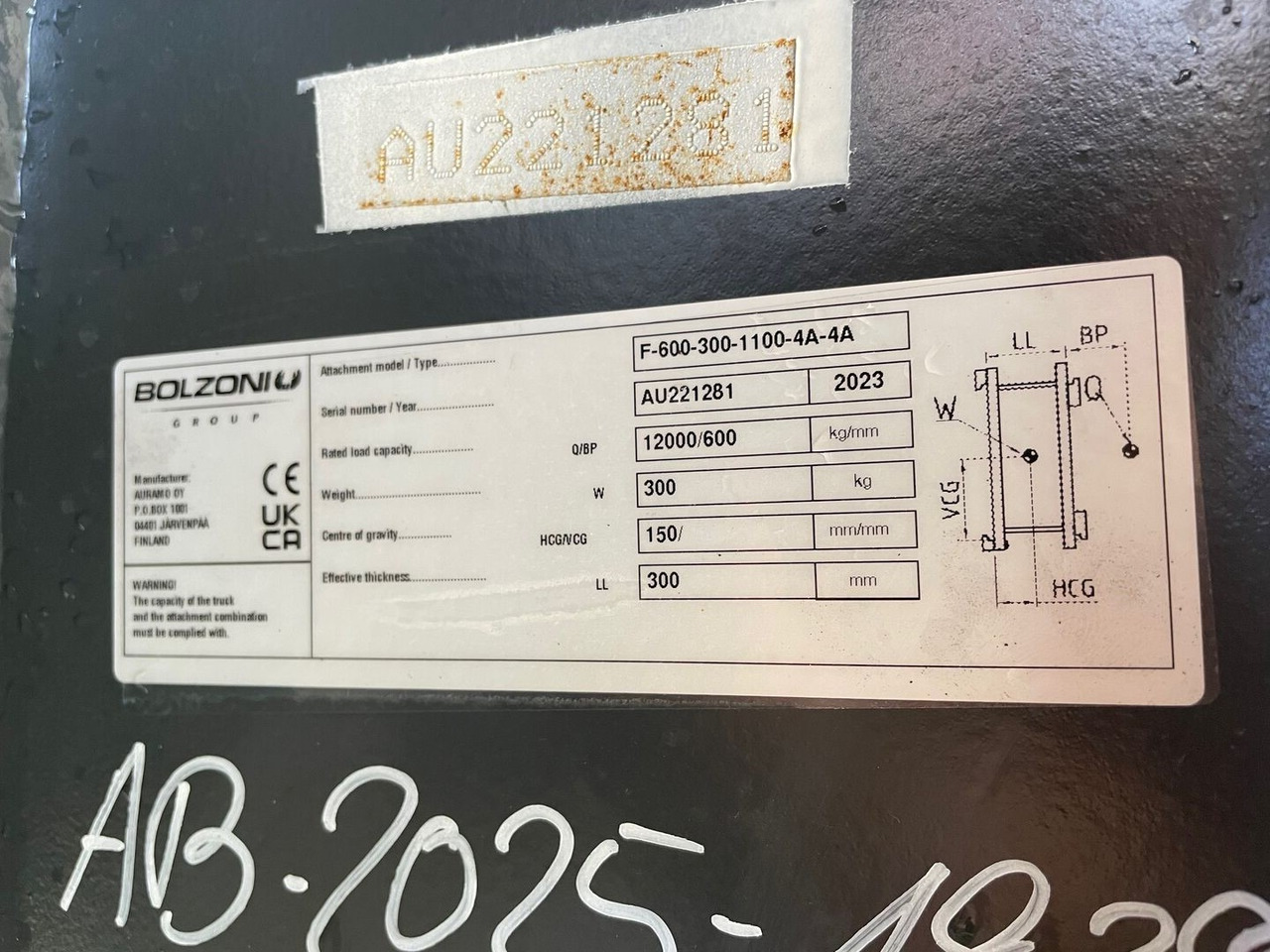 Bolzoni F-600-300-1100-41-KA - Papildaprīkojums - Autokrāvējs: foto 5 Bolzoni F-600-300-1100-41-KA - Papildaprīkojums - Autokrāvējs: foto 5