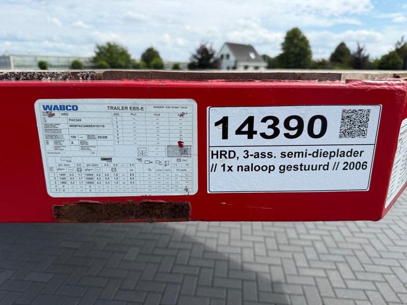 HRD UOPLYST DIEPLADER, 3 ASSEN, GOEDE STAAT, GOEDE BANDEN. - Puspiekabe zema profila platforma: foto 3 HRD UOPLYST DIEPLADER, 3 ASSEN, GOEDE STAAT, GOEDE BANDEN. - Puspiekabe zema profila platforma: foto 3