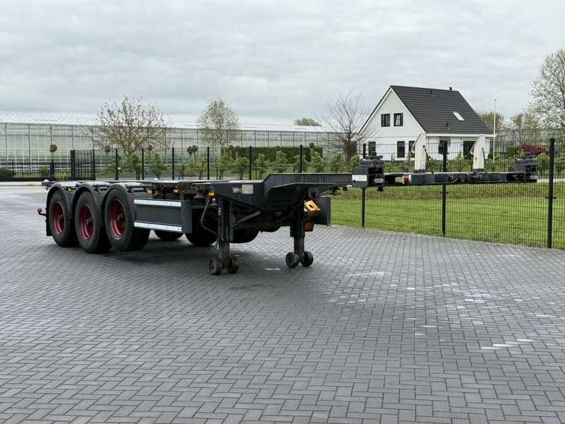 Nooteboom FT-43-03V MULTI CHASSIS, ALLE AANSLUITINGEN, LIFTAS. - Puspiekabe noņemamā virsbūve/ Konteineru vedējs: foto 1 Nooteboom FT-43-03V MULTI CHASSIS, ALLE AANSLUITINGEN, LIFTAS. - Puspiekabe noņemamā virsbūve/ Konteineru vedējs: foto 1