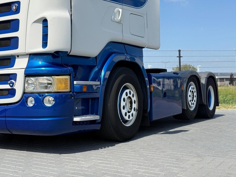 Vilcējs Scania R 500 A 6X2/4 STEERING PUSHER, MANUEL, RETARDER, LEATHER, TOP.: foto 7