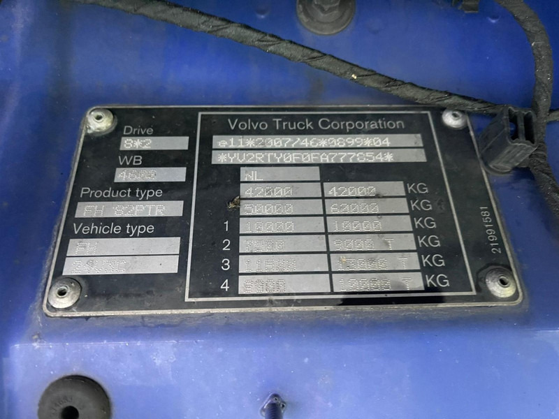 Volvo FH 460 NL TRUCK, ALCOA WHEELS, 2X TANK, CONTAINER! līzingu Volvo FH 460 NL TRUCK, ALCOA WHEELS, 2X TANK, CONTAINER!: foto 10