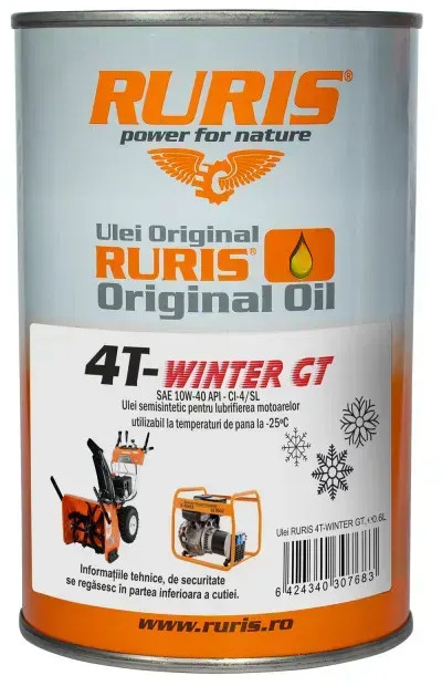 Olej RURIS 4T-Winter GT - Motoreļļa un automašīnas kopšanas līdzekļis: foto 1 Olej RURIS 4T-Winter GT - Motoreļļa un automašīnas kopšanas līdzekļis: foto 1