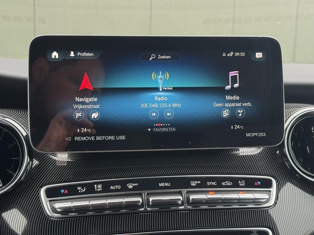Kravas-pasažieru furgons Mercedes-Benz V-Klasse-300d L3 Avantgarde AMG 360 Camera Burmester Groot scherm Adaptieve cruise: foto 18
