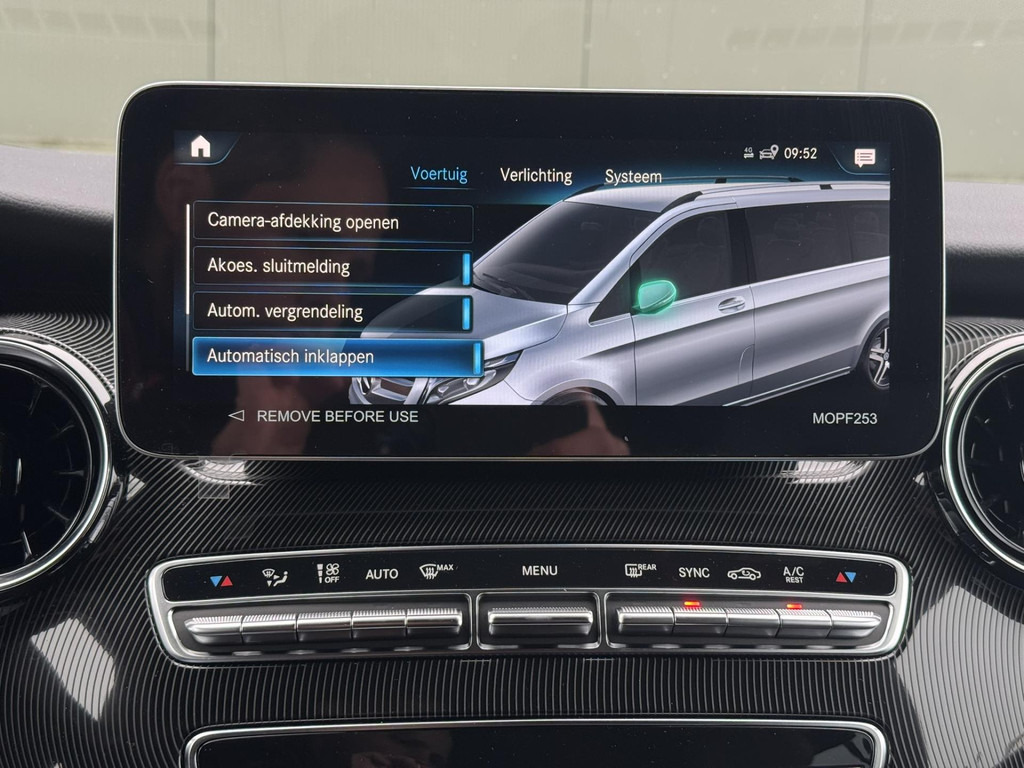 Kravas-pasažieru furgons Mercedes-Benz V-Klasse-300d L3 Avantgarde AMG 360 Camera Burmester Groot scherm Adaptieve cruise: foto 17