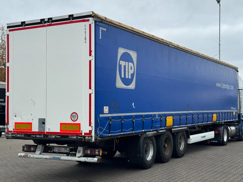 Krone Schuifzeil -Dak / BPW-Assen - Tenta puspiekabe: foto 1 Krone Schuifzeil -Dak / BPW-Assen - Tenta puspiekabe: foto 1