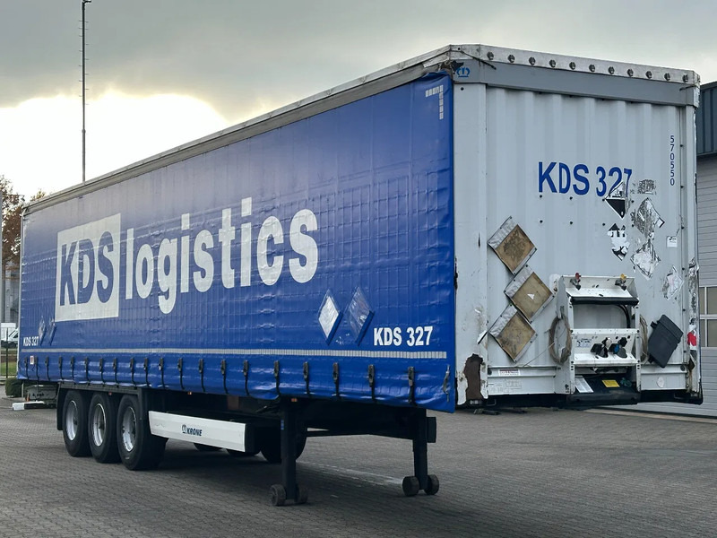 Krone Schuifzeil -Dak Met Borden / BPW-Assen / Apk 09-2026! - Tenta puspiekabe: foto 4 Krone Schuifzeil -Dak Met Borden / BPW-Assen / Apk 09-2026! - Tenta puspiekabe: foto 4