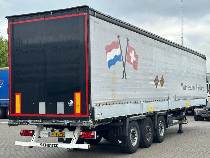Schmitz Cargobull Schuifzeil met Borden / Disc-Brakes / Huckepack / Code XL / Apk - Tenta puspiekabe: foto 1 Schmitz Cargobull Schuifzeil met Borden / Disc-Brakes / Huckepack / Code XL / Apk - Tenta puspiekabe: foto 1