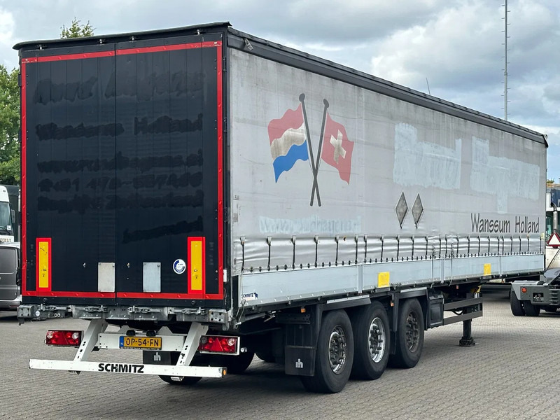 Schmitz Cargobull Schuifzeil met Borden / Disc-Brakes / Huckepack / Code XL - Tenta puspiekabe: foto 1 Schmitz Cargobull Schuifzeil met Borden / Disc-Brakes / Huckepack / Code XL - Tenta puspiekabe: foto 1