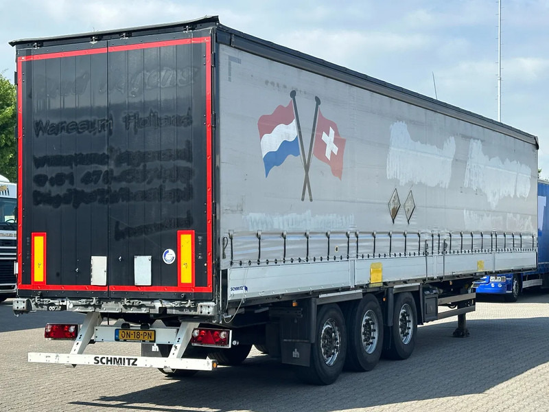 Schmitz Cargobull Schuifzeil met Borden / Disc-Brakes / Huckepack / Code XL - Tenta puspiekabe: foto 1 Schmitz Cargobull Schuifzeil met Borden / Disc-Brakes / Huckepack / Code XL - Tenta puspiekabe: foto 1