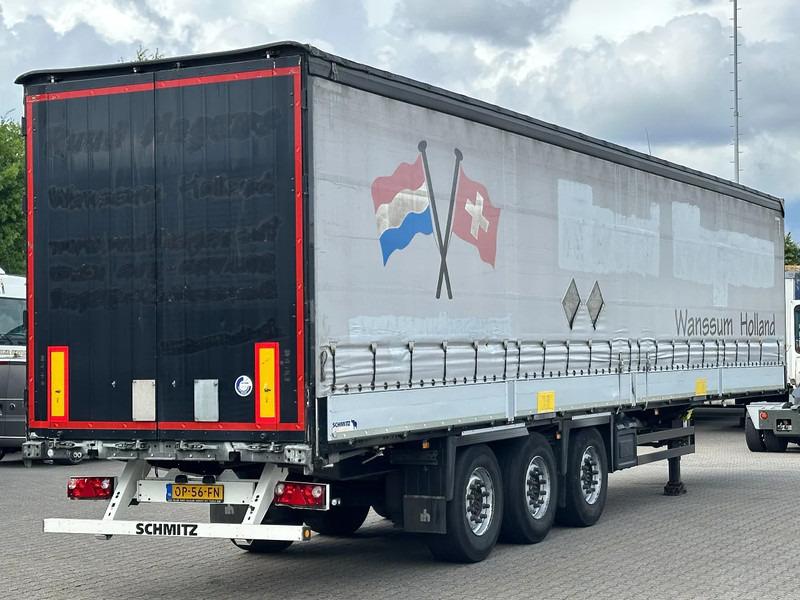 Schmitz Cargobull Schuifzeil met Borden / Disc-Brakes / Huckepack / Code XL - Tenta puspiekabe: foto 1 Schmitz Cargobull Schuifzeil met Borden / Disc-Brakes / Huckepack / Code XL - Tenta puspiekabe: foto 1