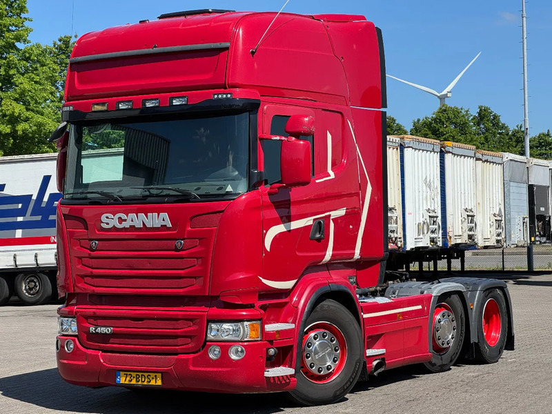 Scania R450 6x2/4 Retarder Topline *NL-Truck* - Vilcējs: foto 1 Scania R450 6x2/4 Retarder Topline *NL-Truck* - Vilcējs: foto 1