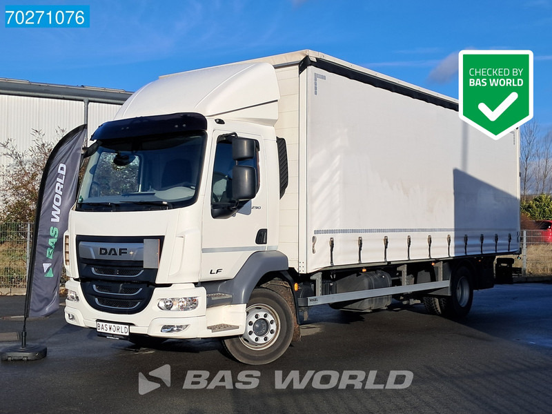DAF LF 290 4X2 16tonner Automatic Ladebordwand ACC Euro 6 - Kravas automašīna ar tentu: foto 1 DAF LF 290 4X2 16tonner Automatic Ladebordwand ACC Euro 6 - Kravas automašīna ar tentu: foto 1