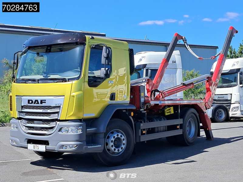 DAF XB 290 4X2 13t. Meiller - Būvgružu konteineru vedējs: foto 1 DAF XB 290 4X2 13t. Meiller - Būvgružu konteineru vedējs: foto 1