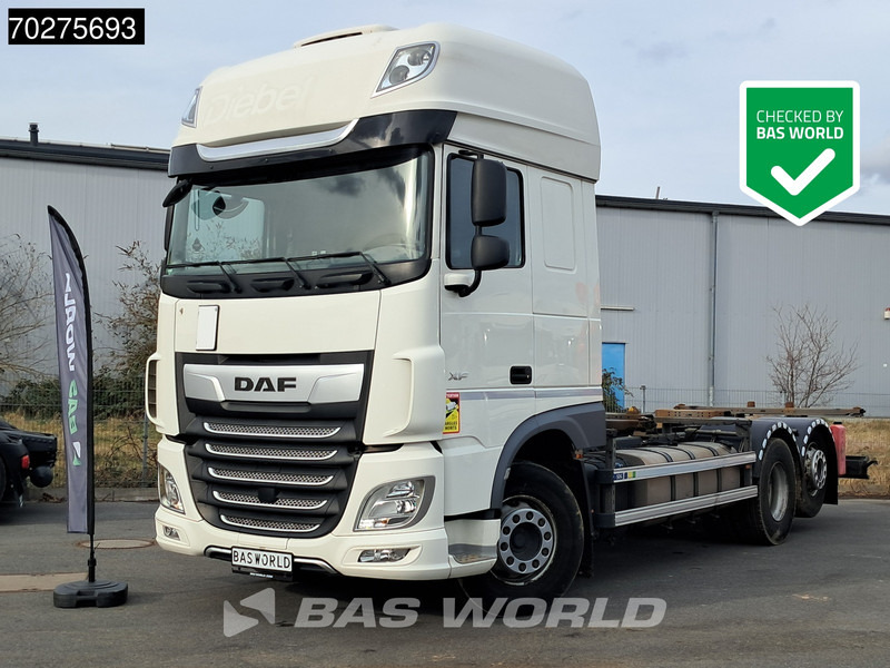 DAF XF 450 6X2 FAN SSC Retarder Lift-Lenkachse ACC Euro 6 - Konteineru vedējs/ Kravas automašīna ar noņemamā virsbūve: foto 1 DAF XF 450 6X2 FAN SSC Retarder Lift-Lenkachse ACC Euro 6 - Konteineru vedējs/ Kravas automašīna ar noņemamā virsbūve: foto 1