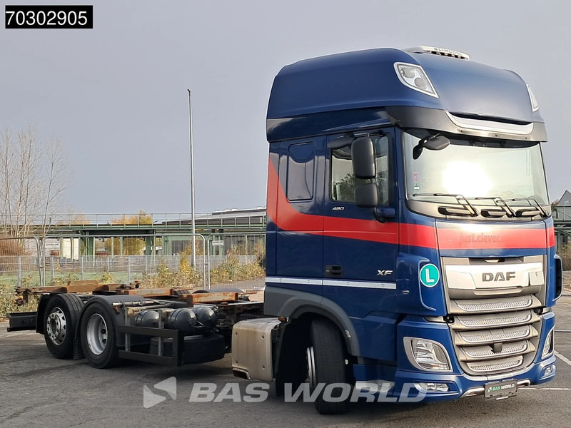 DAF XF 480 6X2 BDF Retarder SSC Lift+Steering Axle Automatic Euro 6 - Konteineru vedējs/ Kravas automašīna ar noņemamā virsbūve: foto 3 DAF XF 480 6X2 BDF Retarder SSC Lift+Steering Axle Automatic Euro 6 - Konteineru vedējs/ Kravas automašīna ar noņemamā virsbūve: foto 3