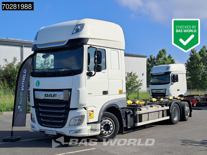 DAF XF 480 6X2 SSC Retarder 2x Tanks Lift+Lenkachse ACC LED - Konteineru vedējs/ Kravas automašīna ar noņemamā virsbūve: foto 1 DAF XF 480 6X2 SSC Retarder 2x Tanks Lift+Lenkachse ACC LED - Konteineru vedējs/ Kravas automašīna ar noņemamā virsbūve: foto 1