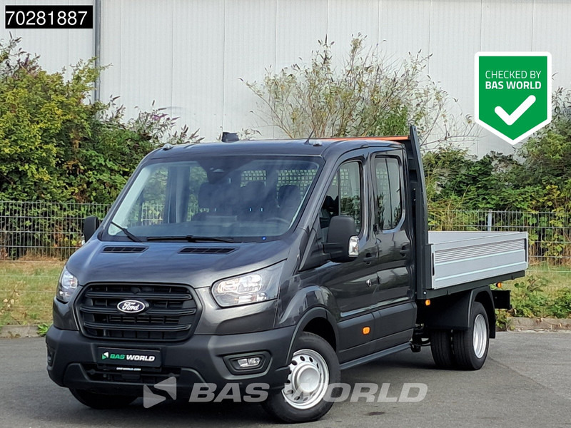 Ford Transit 170pk Neu! Automatik 170PS Pritsche Doppelbereifung 3,5T AHK SYNC4 CarPlay Kamera Euro6 A/C Towbar Cruise control - Automašīna ar kravas platformu: foto 1 Ford Transit 170pk Neu! Automatik 170PS Pritsche Doppelbereifung 3,5T AHK SYNC4 CarPlay Kamera Euro6 A/C Towbar Cruise control - Automašīna ar kravas platformu: foto 1