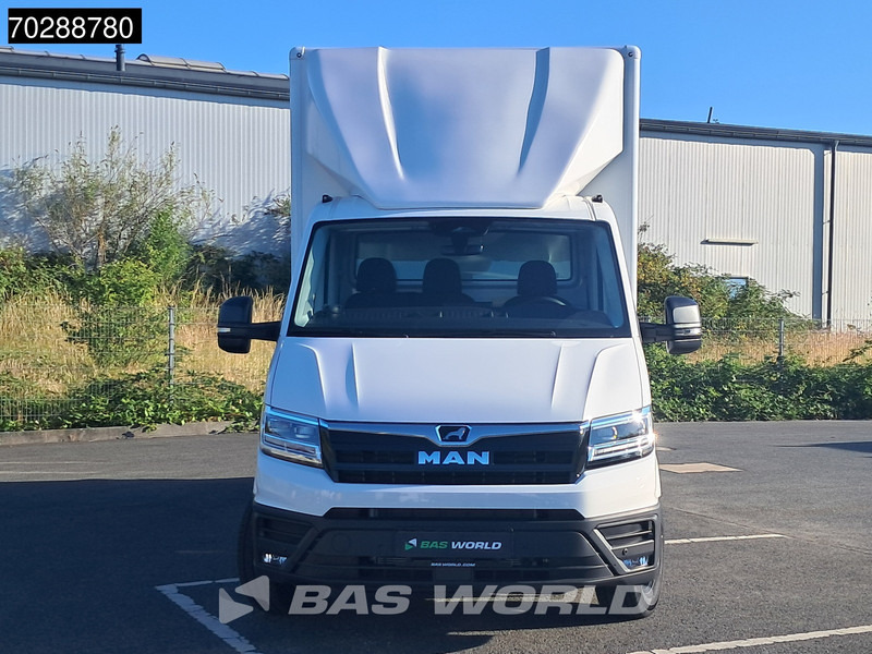 Jaunā Furgons ar slēgtā virsbūve MAN TGE 3.180 Neu! Automatik 2025 Facelift Koffer Ladebordwand Navi Klima Tempomat LED Euro6 21m3 A/C Cruise control: foto 6