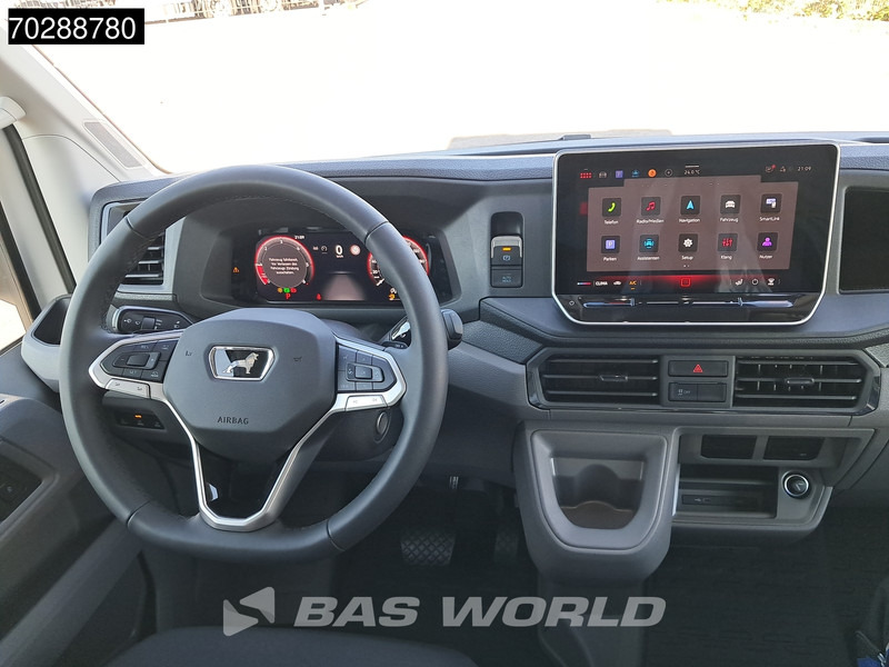 Jaunā Furgons ar slēgtā virsbūve MAN TGE 3.180 Neu! Automatik 2025 Facelift Koffer Ladebordwand Navi Klima Tempomat LED Euro6 21m3 A/C Cruise control: foto 12