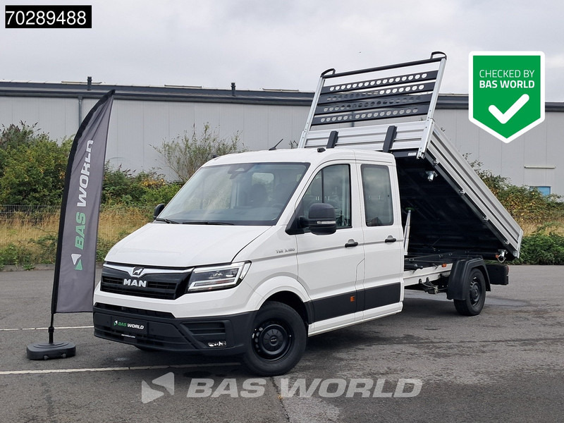 MAN TGE 3.180 Neu! Dreiseitenkipper Automatik 180PS LED Klima Tempomat 2,5t AHK Euro6 Kipper 10m3 A/C Towbar Cruise control - Komercauto pašizgāzējs: foto 1 MAN TGE 3.180 Neu! Dreiseitenkipper Automatik 180PS LED Klima Tempomat 2,5t AHK Euro6 Kipper 10m3 A/C Towbar Cruise control - Komercauto pašizgāzējs: foto 1