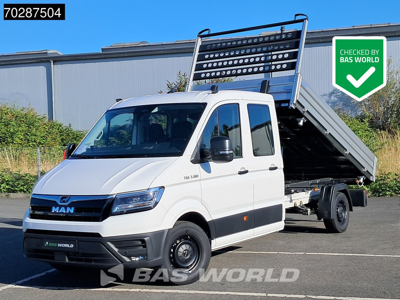MAN TGE 3.180 Neu! Dreiseitenkipper Automatik 2025 Facelift 180PS AHK LED Klima Tempomat Navi ACC Euro6 Kieper 3m3 A/C Towbar Cruise control - Komercauto pašizgāzējs: foto 1 MAN TGE 3.180 Neu! Dreiseitenkipper Automatik 2025 Facelift 180PS AHK LED Klima Tempomat Navi ACC Euro6 Kieper 3m3 A/C Towbar Cruise control - Komercauto pašizgāzējs: foto 1