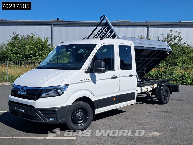 MAN TGE 3.180 Neu! Dreiseitenkipper Automatik 2025 Facelift 180PS AHK LED Klima Tempomat Navi ACC Euro6 Kieper 3m3 A/C Towbar Cruise control - Komercauto pašizgāzējs: foto 2 MAN TGE 3.180 Neu! Dreiseitenkipper Automatik 2025 Facelift 180PS AHK LED Klima Tempomat Navi ACC Euro6 Kieper 3m3 A/C Towbar Cruise control - Komercauto pašizgāzējs: foto 2