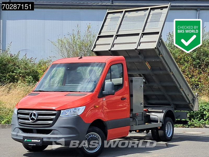 Mercedes-Benz Sprinter 514 CDI Kipper Doppelbereifung 3,5t AHK Klima Tempomat 140PS Euro6 Kieper Pickup 2m3 A/C Towbar Cruise control - Komercauto pašizgāzējs: foto 1 Mercedes-Benz Sprinter 514 CDI Kipper Doppelbereifung 3,5t AHK Klima Tempomat 140PS Euro6 Kieper Pickup 2m3 A/C Towbar Cruise control - Komercauto pašizgāzējs: foto 1
