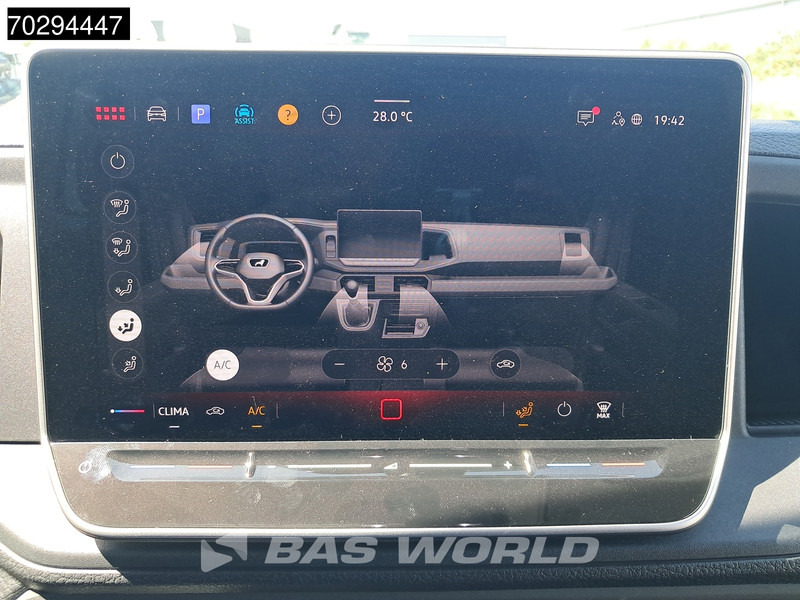 Jaunā Furgons ar slēgtā virsbūve Volkswagen Crafter 177pk Neu! Automatik 2025 Facelift Koffer Ladebordwand Navi Klima Tempomat LED Euro6 21m3 A/C Cruise control: foto 17