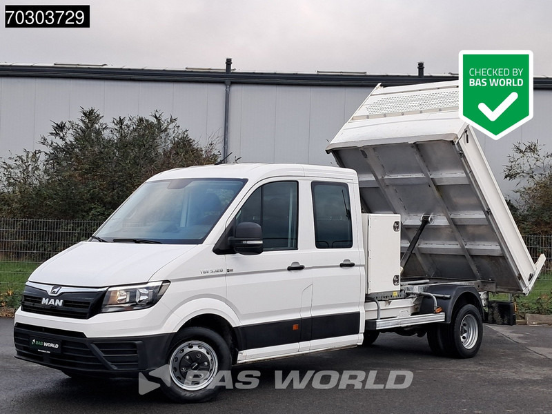 Volkswagen Crafter Doppel Kabine Kipper Doppelbereifung 3,5t AHK Klima Tempomat Kamera Euro6 A/C Towbar Cruise control - Komercauto pašizgāzējs: foto 1 Volkswagen Crafter Doppel Kabine Kipper Doppelbereifung 3,5t AHK Klima Tempomat Kamera Euro6 A/C Towbar Cruise control - Komercauto pašizgāzējs: foto 1