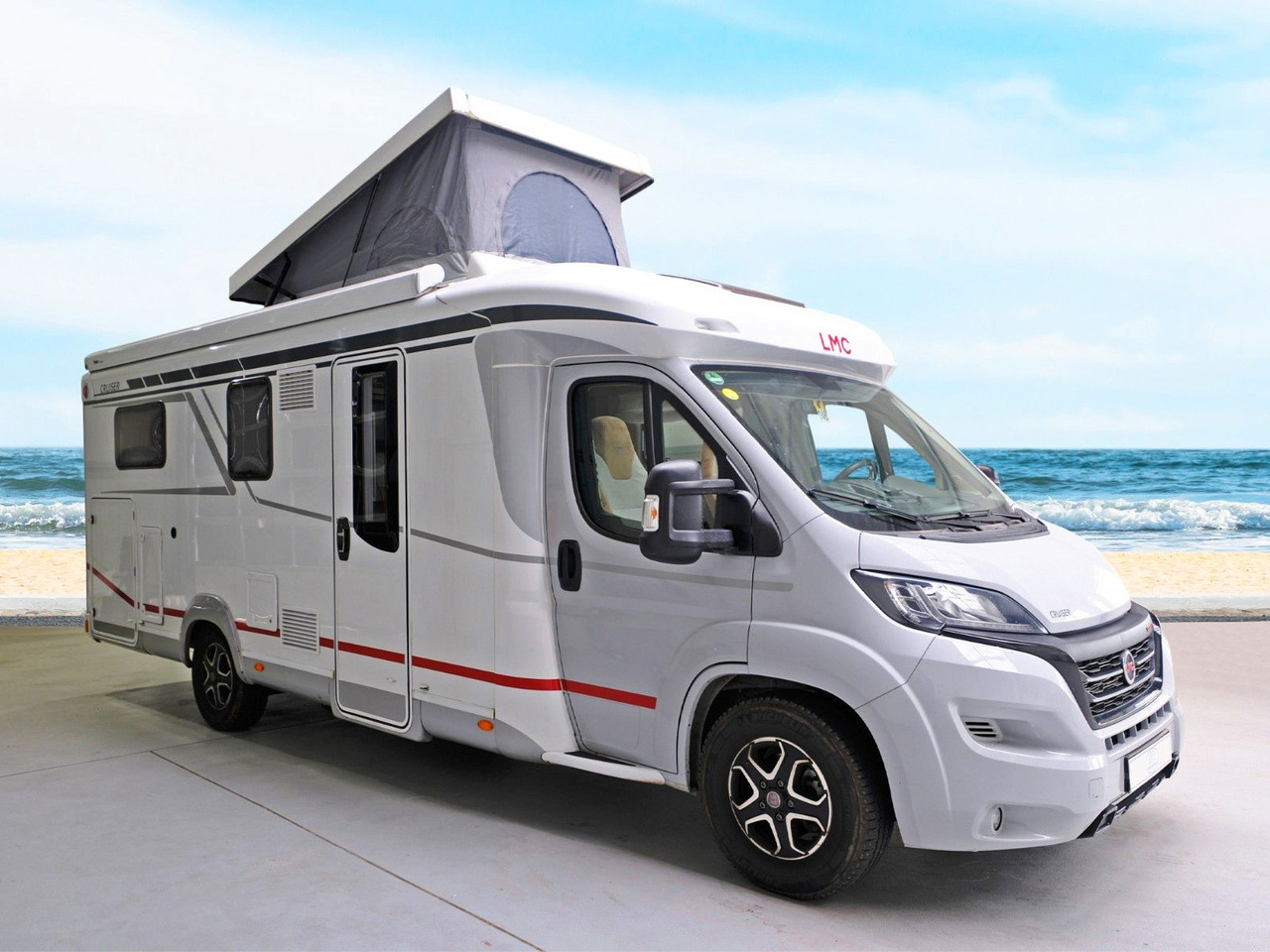 LMC Cruiser 732G/Automatik/Einzelbetten+Aufstelldach - Daļēji integrētais kemperis: foto 1 LMC Cruiser 732G/Automatik/Einzelbetten+Aufstelldach - Daļēji integrētais kemperis: foto 1