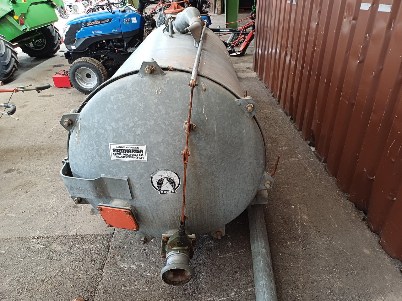 Šķidrmēslu muca Bauer 1700L zu Aebi (23755): foto 8