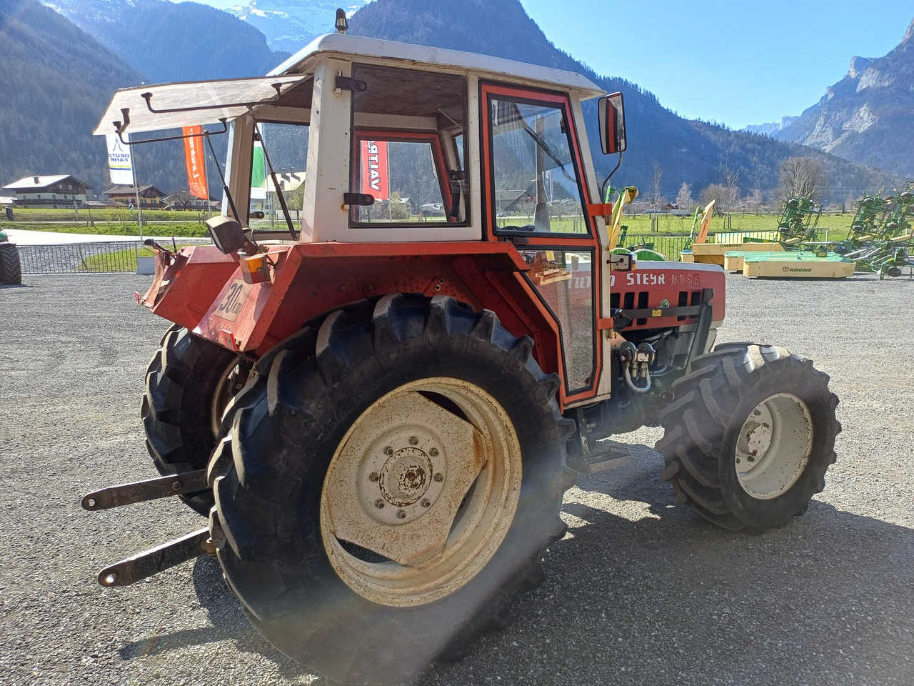 Steyr 8065 A (22836) - Traktors: foto 5 Steyr 8065 A (22836) - Traktors: foto 5