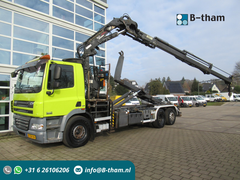 DAF CF 85 VDL Haak - Atlas Terex 240.2E Kraan - Pacēlājs ar āķi, Kravas auto ar manipulatoru: foto 1 DAF CF 85 VDL Haak - Atlas Terex 240.2E Kraan - Pacēlājs ar āķi, Kravas auto ar manipulatoru: foto 1