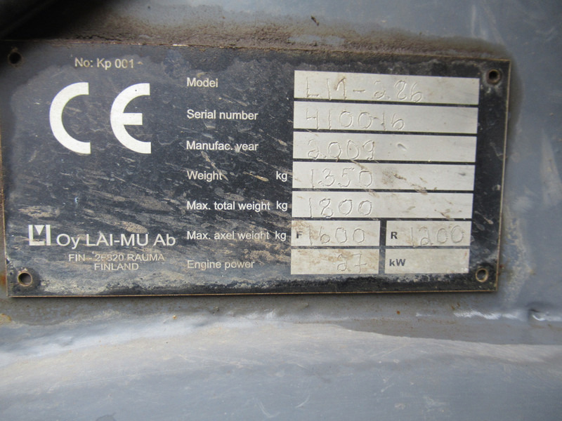 Ielu tīrīšanas mašīna LM TRAC 286 Werktuigdrager ( zonder Borstel arm ): foto 13 Ielu tīrīšanas mašīna LM TRAC 286 Werktuigdrager ( zonder Borstel arm ): foto 13