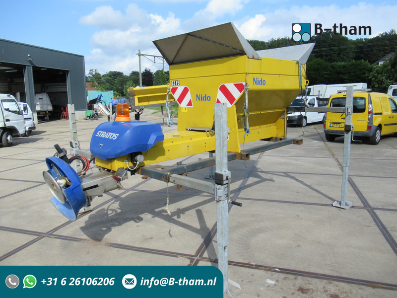 Sāls un smilts kaisītājs NIDO Schmidt STRATOS B15K-24 VCL-35 1,5m3 Salzstreuer HYDRO Saltspreader: foto 1