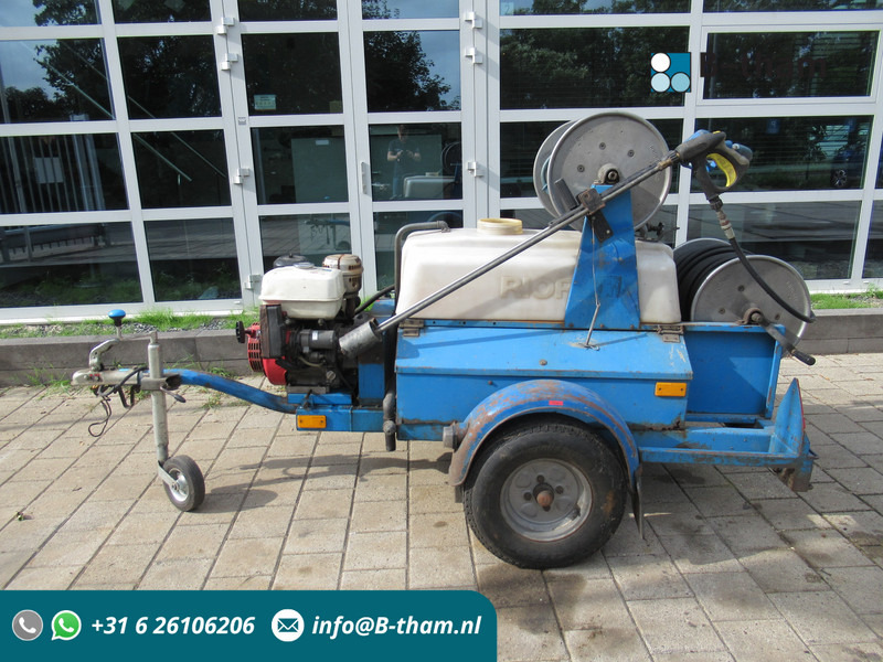 Rioned - Rior HD-50 ROM Hogedruk aanhanger 40 L / min. - Augstspiediena mazgātājs: foto 1 Rioned - Rior HD-50 ROM Hogedruk aanhanger 40 L / min. - Augstspiediena mazgātājs: foto 1