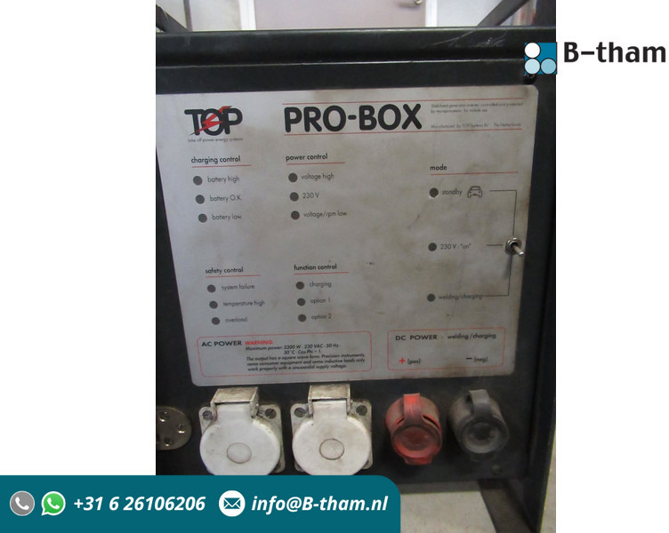 TOP PRO-BOX omvormer + las apparaat - Metināšanas iekārtas: foto 1 TOP PRO-BOX omvormer + las apparaat - Metināšanas iekārtas: foto 1