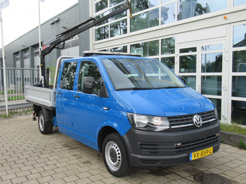 Volkswagen Transporter 2.0 TDI 75KW L2 DOKA + HIAB Dubbelcabine Comfort - Automašīna ar kravas platformu, Kravas-pasažieru furgons: foto 3 Volkswagen Transporter 2.0 TDI 75KW L2 DOKA + HIAB Dubbelcabine Comfort - Automašīna ar kravas platformu, Kravas-pasažieru furgons: foto 3