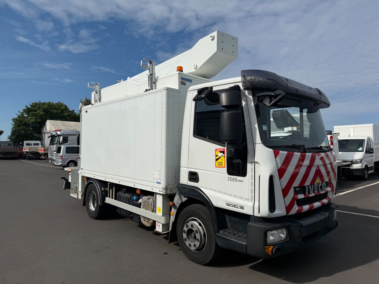 Iveco Eurocargo 120E18 E5/15m/Comet 151TAL - Autopacēlājs: foto 2 Iveco Eurocargo 120E18 E5/15m/Comet 151TAL - Autopacēlājs: foto 2