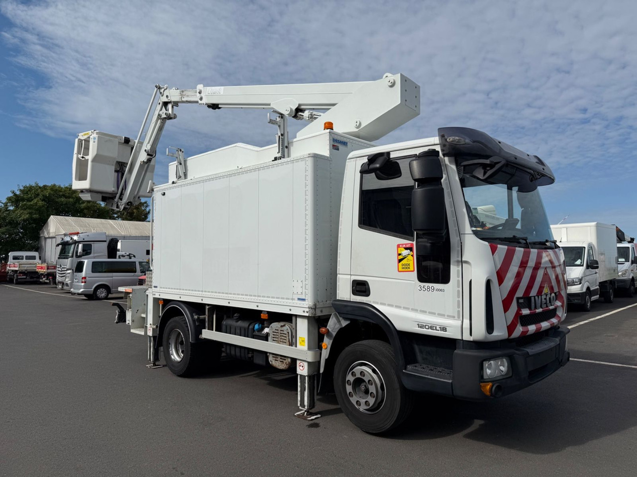 Iveco Eurocargo 120E18 E5/15m/Comet 151TAL - Autopacēlājs: foto 1 Iveco Eurocargo 120E18 E5/15m/Comet 151TAL - Autopacēlājs: foto 1
