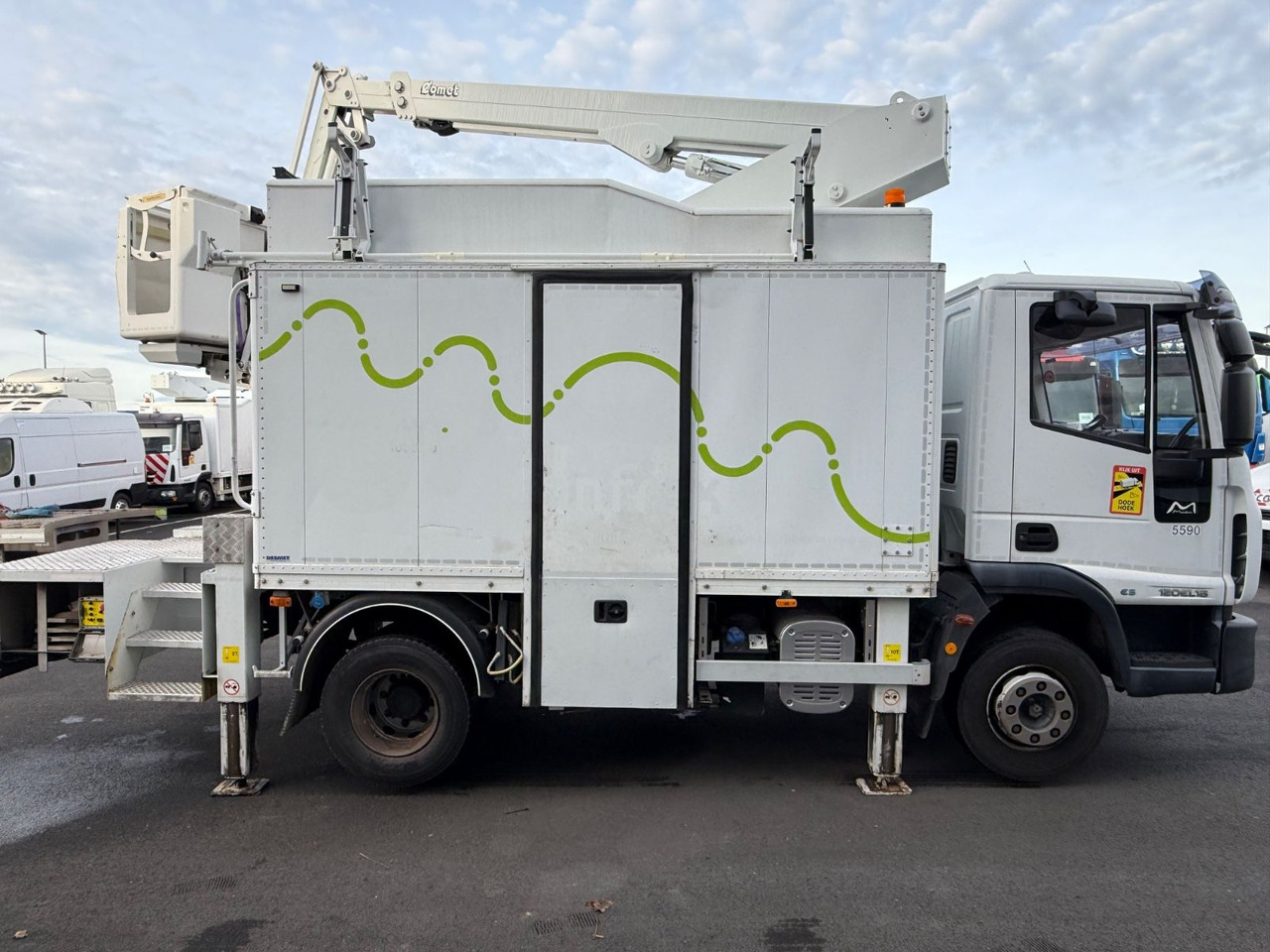 Iveco Eurocargo 120E18 E5/15m/Comet 151TAL - Autopacēlājs: foto 3 Iveco Eurocargo 120E18 E5/15m/Comet 151TAL - Autopacēlājs: foto 3